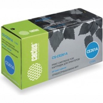 Лазерный картридж CACTUS CS-CE261A (HP 648A) для HP Color LaserJet CP4020 Enterprise, CP4025 Enterprise, CP4025dn, CP4025n, CP4520 Enterprise, CP4525 Enterprise, CP4525dn, CP4525n, CP4525xh, голубой, 11 000 стр. Лазерный картридж CACTUS CS-CE261A (HP 648A) для HP Color LaserJet CP4020 Enterprise, CP4025 Enterprise, CP4025dn, CP4025n, CP4520 Enterprise, CP4525 Enterprise, CP4525dn, CP4525n, CP4525xh, голубой, 11 000 стр.