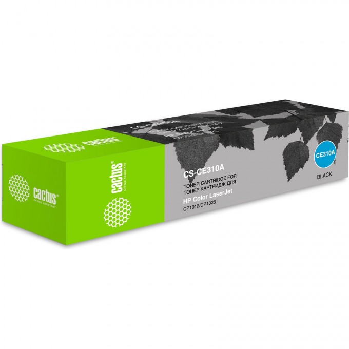 Лазерный картридж CACTUS (HP 126A) для HP Color LaserJet CP1012 Pro, CP1025 Pro (CF346A), CP1025nw Pro (CE918A), CP1025 Pro Plus, M175a color MFP Pro (CE865A), M175nw (CE866A), M275 (CF040A), M275nw, черный, 1 200 стр. CS-CE310A Лазерный картридж CACTUS (HP 126A) для HP Color LaserJet CP1012 Pro, CP1025 Pro (CF346A), CP1025nw Pro (CE918A), CP1025 Pro Plus, M175a color MFP Pro (CE865A), M175nw (CE866A), M275 (CF040A), M275nw, черный, 1 200 стр. CS-CE310A