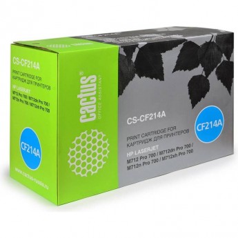 Лазерный картридж CACTUS CS-CF214A (HP 14A) для HP LaserJet M712 Pro 700, M712dn Pro 700, M712n Pro 700, M712xh Pro 700, M725, M725dn (CF066A), M725f (CF067A), M725z (CF068A), M725z+ MFP (CF069A), черный, 10 000 стр. Лазерный картридж CACTUS CS-CF214A (HP 14A) для HP LaserJet M712 Pro 700, M712dn Pro 700, M712n Pro 700, M712xh Pro 700, M725, M725dn (CF066A), M725f (CF067A), M725z (CF068A), M725z+ MFP (CF069A), черный, 10 000 стр.