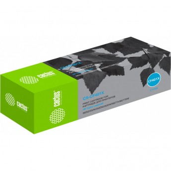 Лазерный картридж CACTUS CS-CF401X (HP 201X) для HP Color LaserJet M252dw, M252n, M274n MFP, M277dw MFP, M277n, Pro M252, Pro M252dw, Pro M252n, Pro M274n, M277, M277dw, M277n, голубой, увеличенной емкости, 2 300 стр. Лазерный картридж CACTUS CS-CF401X (HP 201X) для HP Color LaserJet M252dw, M252n, M274n MFP, M277dw MFP, M277n, Pro M252, Pro M252dw, Pro M252n, Pro M274n, M277, M277dw, M277n, голубой, увеличенной емкости, 2 300 стр.