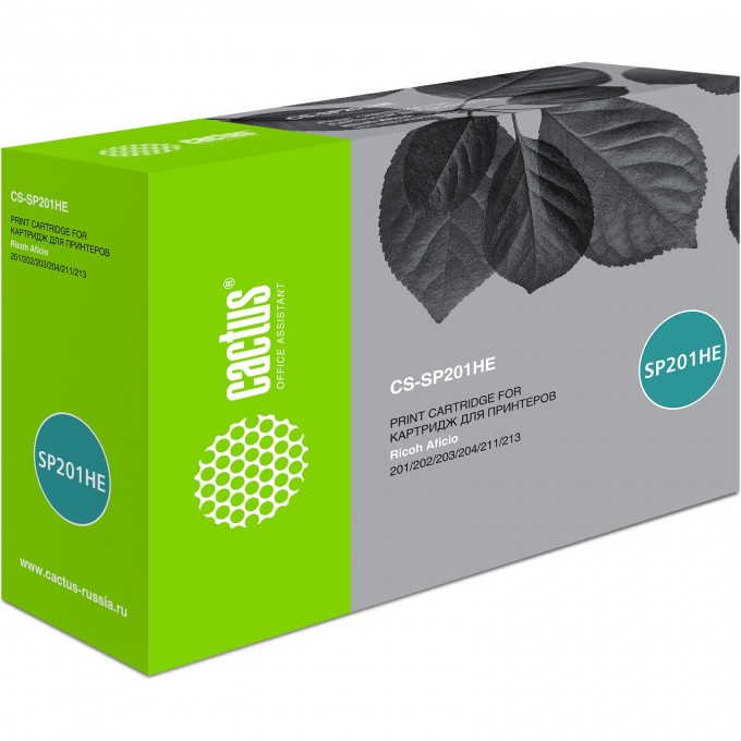 Лазерный картридж CACTUS (SP 201HE) для Ricoh Aficio SP 201N, SP 201Nw, SP 203S, SP 211, SP 211SF, SP 211SU, SP 213SFNw, SP 213SFw, SP 213SUw, SP 213w, SP 220Nw, SP 220SFNw, SP 220SNw, черный, 2 600 стр. CS-SP201HE Лазерный картридж CACTUS (SP 201HE) для Ricoh Aficio SP 201N, SP 201Nw, SP 203S, SP 211, SP 211SF, SP 211SU, SP 213SFNw, SP 213SFw, SP 213SUw, SP 213w, SP 220Nw, SP 220SFNw, SP 220SNw, черный, 2 600 стр. CS-SP201HE