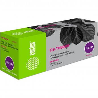 Лазерный картридж CACTUS CS-TN325M (TN-325M) для принтеров Brother HL 4140cn, HL 4150cdn, HL 4570cdw, HL 4570cdwt, DCP 9055cdn, DCP 9270cdn, MFC 9460cdn, MFC 9465cdn, MFC 9970cdw, пурпурный, 3 500 стр. Лазерный картридж CACTUS CS-TN325M (TN-325M) для принтеров Brother HL 4140cn, HL 4150cdn, HL 4570cdw, HL 4570cdwt, DCP 9055cdn, DCP 9270cdn, MFC 9460cdn, MFC 9465cdn, MFC 9970cdw, пурпурный, 3 500 стр.