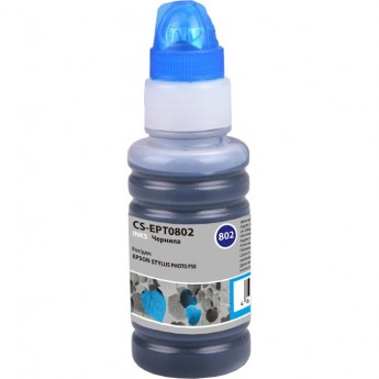 Чернила CACTUS CS-I-EPT0802 для Epson Stylus Photo P50, голубой, 100 мл Чернила CACTUS CS-I-EPT0802 для Epson Stylus Photo P50, голубой, 100 мл
