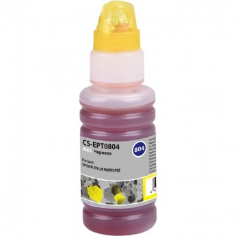 Чернила CACTUS CS-I-EPT0804 для Epson Stylus Photo P50, желтый, 100 мл Чернила CACTUS CS-I-EPT0804 для Epson Stylus Photo P50, желтый, 100 мл