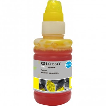 Чернила CACTUS CS-I-CH564Y для HP DeskJet 1050, 2050, 2050s, желтый, 100 мл Чернила CACTUS CS-I-CH564Y для HP DeskJet 1050, 2050, 2050s, желтый, 100 мл