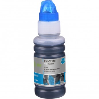 Чернила CACTUS CS-I-CZ110 для HP DJ IA 3525, 5525, 4525, голубой, 100 мл Чернила CACTUS CS-I-CZ110 для HP DJ IA 3525, 5525, 4525, голубой, 100 мл