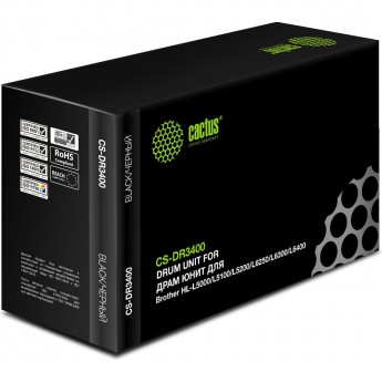 Фотобарабан (Drum-Unit) CACTUS CS-DR3400 (DR-3400), черный, для Brother HL-L5000, L5100, L5200, L5750dw, L6250, L6300, L6400, DCP-L5500, 30 000 стр. Фотобарабан (Drum-Unit) CACTUS CS-DR3400 (DR-3400), черный, для Brother HL-L5000, L5100, L5200, L5750dw, L6250, L6300, L6400, DCP-L5500, 30 000 стр.