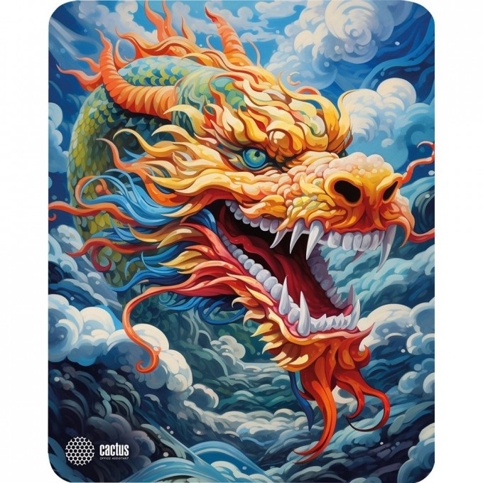 Коврик для мыши CACTUS COLORFUL DRAGON 300x250x3мм cs-mp-d07m Коврик для мыши CACTUS COLORFUL DRAGON 300x250x3мм cs-mp-d07m