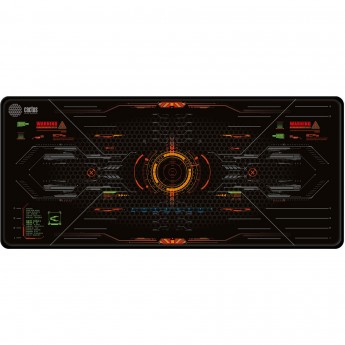 Коврик для мыши CACTUS SKYTREK черный 900x400x3мм Коврик для мыши CACTUS SKYTREK черный 900x400x3мм