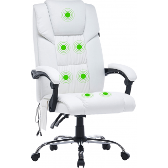 Кресло CACTUS CS-CHR-OC02M-WT белый Кресло CACTUS CS-CHR-OC02M-WT белый