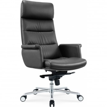 Кресло руководителя CACTUS CS-LBK-AMSTERDAM кожа крестовина алюминий Кресло руководителя CACTUS CS-LBK-AMSTERDAM кожа крестовина алюминий