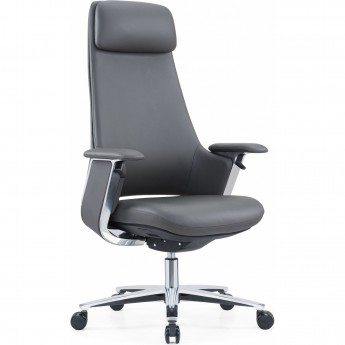 Кресло руководителя CACTUS CS-LBK-KYOTO кожа крестовина алюминий Кресло руководителя CACTUS CS-LBK-KYOTO кожа крестовина алюминий