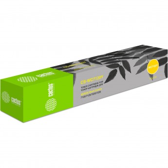 Лазерный картридж CACTUS CS-WC7120Y (006R01462) для Xerox WorkCentre 7120, 7120s, 7120t, 7125, 7125s, 7125t, 7220, 7225, желтый, 15 000 стр. Лазерный картридж CACTUS CS-WC7120Y (006R01462) для Xerox WorkCentre 7120, 7120s, 7120t, 7125, 7125s, 7125t, 7220, 7225, желтый, 15 000 стр.