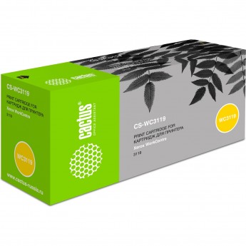 Лазерный картридж CACTUS CS-WC3119 (013R00625) для Xerox Phaser 3119; WorkCentre 3119, черный, 3 000 стр. Лазерный картридж CACTUS CS-WC3119 (013R00625) для Xerox Phaser 3119; WorkCentre 3119, черный, 3 000 стр.