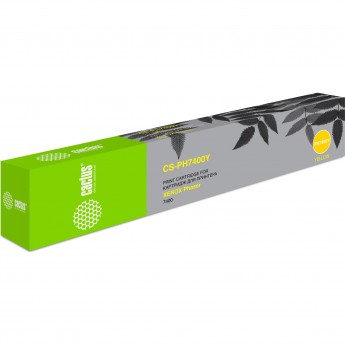 Лазерный картридж CACTUS CS-PH7400Y (106R01152) для Xerox Phaser 7400, 7400dn, 7400dt, 7400dx, 7400dxf, 7400n, 7400nm, желтый, 9 000 стр. Лазерный картридж CACTUS CS-PH7400Y (106R01152) для Xerox Phaser 7400, 7400dn, 7400dt, 7400dx, 7400dxf, 7400n, 7400nm, желтый, 9 000 стр.