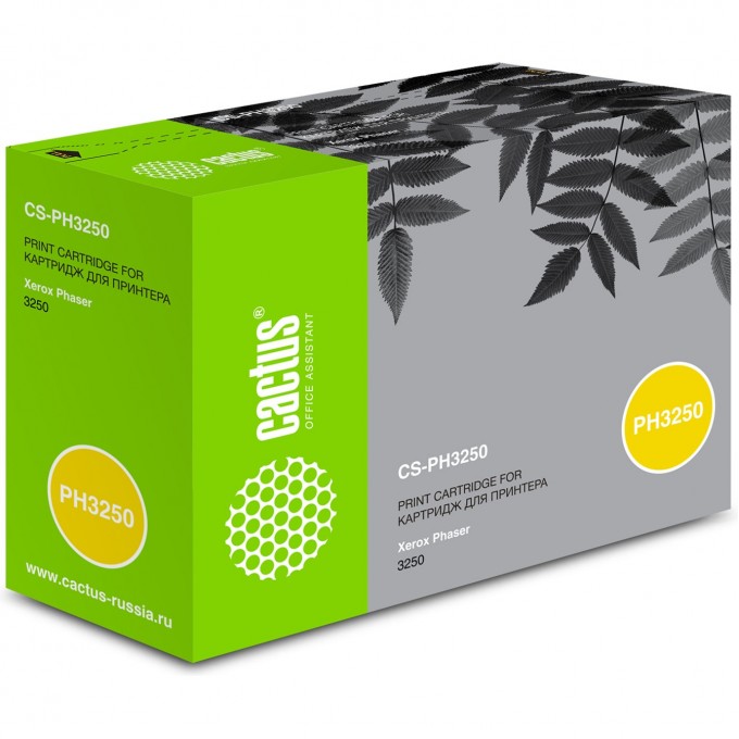 Лазерный картридж CACTUS (106R01374) для Xerox Phaser 3250, 3250d, 3250dn, 3250vd, 3250vdn, черный, увеличенной емкости, 5 000 стр. CS-PH3250 Лазерный картридж CACTUS (106R01374) для Xerox Phaser 3250, 3250d, 3250dn, 3250vd, 3250vdn, черный, увеличенной емкости, 5 000 стр. CS-PH3250