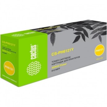 Лазерный картридж CACTUS CS-PH6121Y (106R01475) желтый увеличенной емкости для Xerox Phaser 6121, 6121 MFP, 6121 MFP d, 6121 MFP n (2'600 стр.) Лазерный картридж CACTUS CS-PH6121Y (106R01475) желтый увеличенной емкости для Xerox Phaser 6121, 6121 MFP, 6121 MFP d, 6121 MFP n (2'600 стр.)
