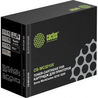 Лазерный картридж CACTUS CS-WC3210X (106R01487) для Xerox WorkCentre 3210, 3210n, 3220, черный, увеличенной емкости, 4 100 стр. Лазерный картридж CACTUS CS-WC3210X (106R01487) для Xerox WorkCentre 3210, 3210n, 3220, черный, увеличенной емкости, 4 100 стр.