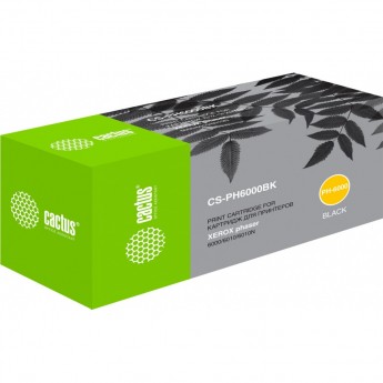 Лазерный картридж CACTUS CS-PH6000BK (106R01634) для Xerox Phaser 6000, 6000b, 6010, 6010n; WorkCentre 6015, 6015b, 6015n, 6015ni, черный, 2 000 стр. Лазерный картридж CACTUS CS-PH6000BK (106R01634) для Xerox Phaser 6000, 6000b, 6010, 6010n; WorkCentre 6015, 6015b, 6015n, 6015ni, черный, 2 000 стр.