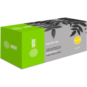 Лазерный картридж CACTUS CS-PH7100BK (106R02612) для Xerox Phaser 7100, 7100dn, 7100n, черный, 5 000 стр. Лазерный картридж CACTUS CS-PH7100BK (106R02612) для Xerox Phaser 7100, 7100dn, 7100n, черный, 5 000 стр.