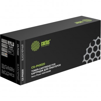 Лазерный картридж CACTUS CS-PH3020 (106R02773) для Xerox Phaser 3020, 3020bi; WorkCentre 3025, 3025bi, 3025ni, черный, 1 500 стр. Лазерный картридж CACTUS CS-PH3020 (106R02773) для Xerox Phaser 3020, 3020bi; WorkCentre 3025, 3025bi, 3025ni, черный, 1 500 стр.