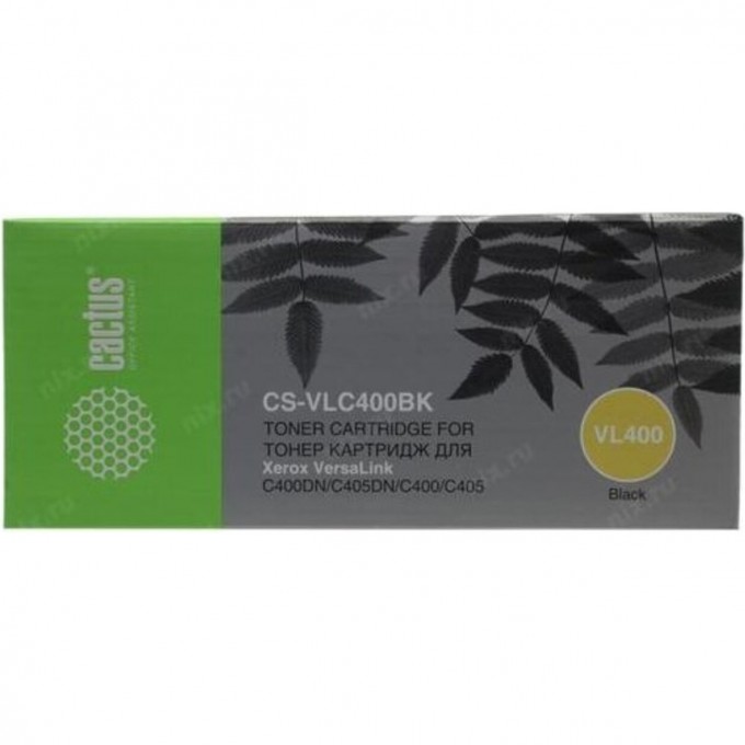Лазерный картридж CACTUS (106R03532) для Xerox VersaLink C400DN, C405DN, C400, 405, C400N, C405N, черный, 10 500 стр. CS-VLC400BKRU Лазерный картридж CACTUS (106R03532) для Xerox VersaLink C400DN, C405DN, C400, 405, C400N, C405N, черный, 10 500 стр. CS-VLC400BKRU