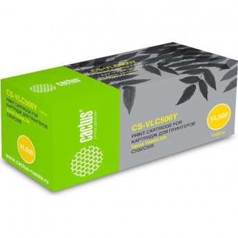 Лазерный картридж CACTUS CS-VLC500Y (106R03879) для Xerox VersaLink C500, C500dn, C500n, C505, C505S, C505x, желтый, 2 400 стр. Лазерный картридж CACTUS CS-VLC500Y (106R03879) для Xerox VersaLink C500, C500dn, C500n, C505, C505S, C505x, желтый, 2 400 стр.