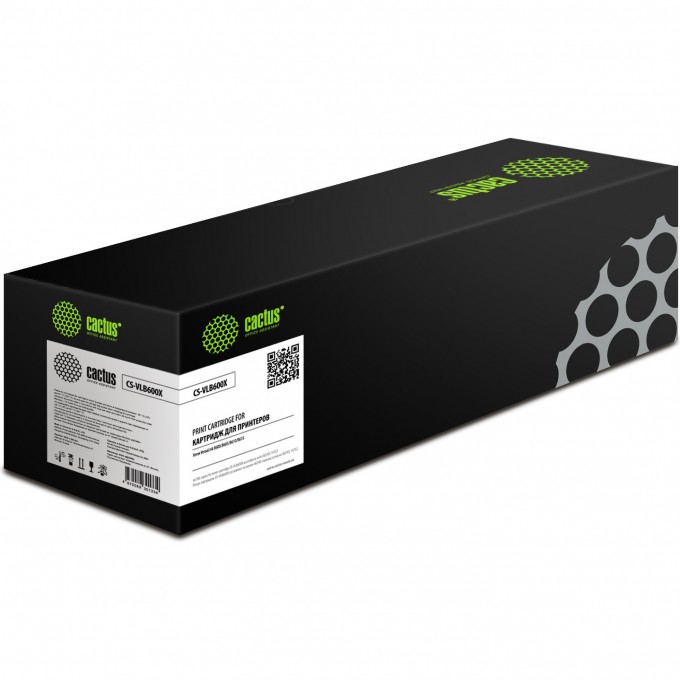 Лазерный картридж CACTUS (106R03945) для Xerox VersaLink B600, B605, B610, B615, черный, 46 700 стр. CS-VLB600X Лазерный картридж CACTUS (106R03945) для Xerox VersaLink B600, B605, B610, B615, черный, 46 700 стр. CS-VLB600X