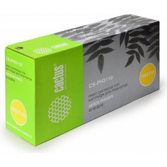 Лазерный картридж CACTUS CS-PH3110 (109R00639) для Xerox Phaser 3110, 3210, черный, 2 500 стр. Лазерный картридж CACTUS CS-PH3110 (109R00639) для Xerox Phaser 3110, 3210, черный, 2 500 стр.