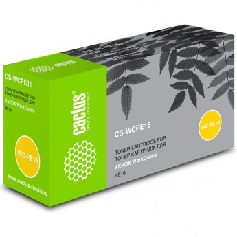 Лазерный картридж CACTUS CS-WCPE16 (113R00667) для Xerox WorkCentre pe16, pe16e, черный, 3 500 стр. Лазерный картридж CACTUS CS-WCPE16 (113R00667) для Xerox WorkCentre pe16, pe16e, черный, 3 500 стр.