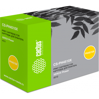 Лазерный картридж CACTUS CS-PH4510 (113R00711) для Xerox Phaser 4510, черный, 10000 стр. Лазерный картридж CACTUS CS-PH4510 (113R00711) для Xerox Phaser 4510, черный, 10000 стр.