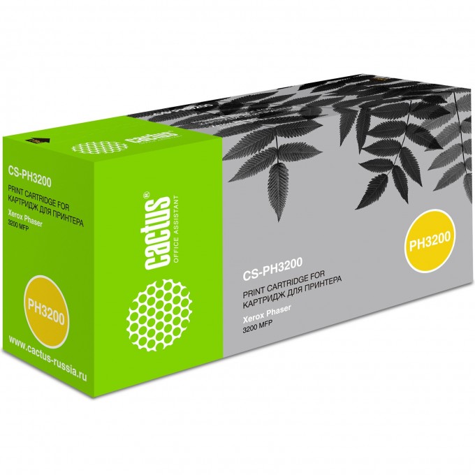 Лазерный картридж CACTUS (113R00730) для Xerox Phaser 3200, 3200 MFP, 3200 MFP b, 3200 MFP n, черный, 3 000 стр. CS-PH3200 Лазерный картридж CACTUS (113R00730) для Xerox Phaser 3200, 3200 MFP, 3200 MFP b, 3200 MFP n, черный, 3 000 стр. CS-PH3200