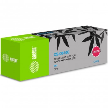 Лазерный картридж CACTUS CS-O610C (44315307) для принтеров Oki C610n, C610dn, голубой, 6 000 стр. Лазерный картридж CACTUS CS-O610C (44315307) для принтеров Oki C610n, C610dn, голубой, 6 000 стр.