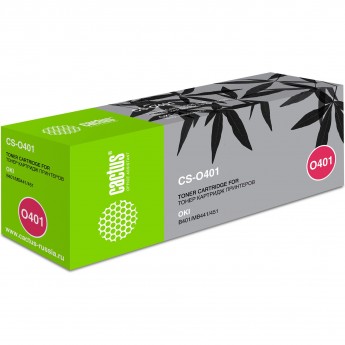 Лазерный картридж CACTUS CS-O401 (44992403) для Oki B 401d, 401dn; Oki MB 441dn, 451dn, 451w, черный, 1 500 стр. Лазерный картридж CACTUS CS-O401 (44992403) для Oki B 401d, 401dn; Oki MB 441dn, 451dn, 451w, черный, 1 500 стр.