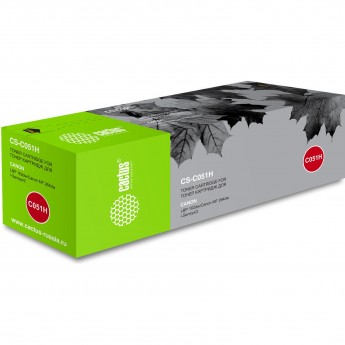 Лазерный картридж CACTUS CS-C051H (Cartridge 051H) для Canon LBP 162dw; MF 264dw i-Sensys, 267dw, 269dw, черный, увеличенной емкости, 4 100 стр. Лазерный картридж CACTUS CS-C051H (Cartridge 051H) для Canon LBP 162dw; MF 264dw i-Sensys, 267dw, 269dw, черный, увеличенной емкости, 4 100 стр.