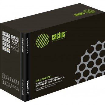 Лазерный картридж CACTUS CS-C056HBK (Cartridge 056 H) для Canon imageCLASS LBP320 Series, 540 Series, черный, 21 000 стр. Лазерный картридж CACTUS CS-C056HBK (Cartridge 056 H) для Canon imageCLASS LBP320 Series, 540 Series, черный, 21 000 стр.