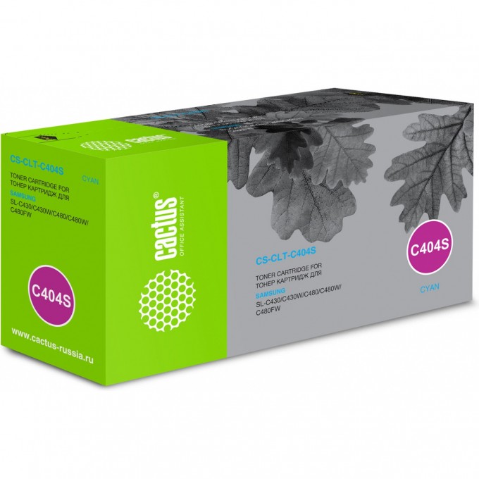 Лазерный картридж CACTUS (CLT-C404S) для Samsung Xpress C430, C430w, C432, C432w, C433, C433w, C480, C480fw, C480w, C482, C482fw, C482w, C483, C483w, голубой, 1 000 стр. CS-CLT-C404S Лазерный картридж CACTUS (CLT-C404S) для Samsung Xpress C430, C430w, C432, C432w, C433, C433w, C480, C480fw, C480w, C482, C482fw, C482w, C483, C483w, голубой, 1 000 стр. CS-CLT-C404S