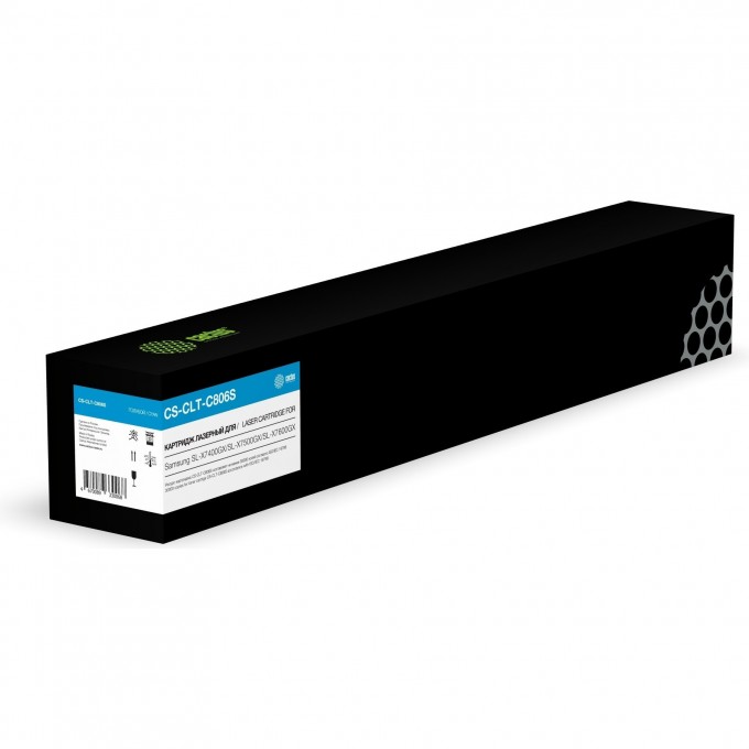 Лазерный картридж CACTUS (CLT-C806S) голубой для Samsung SL-X7400GX, SL-X7500GX, SL-X7600GX 30'000 стр cs-clt-c806s Лазерный картридж CACTUS (CLT-C806S) голубой для Samsung SL-X7400GX, SL-X7500GX, SL-X7600GX 30'000 стр cs-clt-c806s