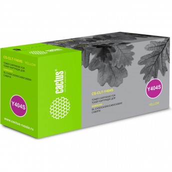 Лазерный картридж CACTUS CS-CLT-Y404S (CLT-Y404S) для Samsung Xpress C430, C430w, C432, C432w, C433, C433w, C480, C480fw, C480w, C482, C482fw, C482w, C483, C483w, желтый, 1 000 стр. Лазерный картридж CACTUS CS-CLT-Y404S (CLT-Y404S) для Samsung Xpress C430, C430w, C432, C432w, C433, C433w, C480, C480fw, C480w, C482, C482fw, C482w, C483, C483w, желтый, 1 000 стр.