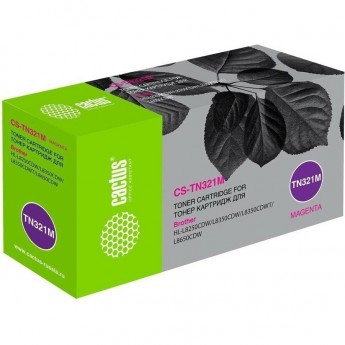Лазерный картридж CACTUS CS-TN321M (TN-321M) для Brother HL L8250cdn, MFC L8650cdw, пурпурный, 1 500 стр. Лазерный картридж CACTUS CS-TN321M (TN-321M) для Brother HL L8250cdn, MFC L8650cdw, пурпурный, 1 500 стр.