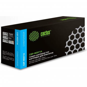 Лазерный картридж CACTUS CSP-W2071A (HP 117A) для HP Color Laser 150a, 150nw, 178nw MFP, 179fnw MFP, голубой, 700 стр. Лазерный картридж CACTUS CSP-W2071A (HP 117A) для HP Color Laser 150a, 150nw, 178nw MFP, 179fnw MFP, голубой, 700 стр.