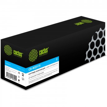 Лазерный картридж CACTUS CS-W2211X (HP 207X) для HP Color Laser M255, MFP M282, M283, голубой, увеличенной емкости, 2 450 стр. Лазерный картридж CACTUS CS-W2211X (HP 207X) для HP Color Laser M255, MFP M282, M283, голубой, увеличенной емкости, 2 450 стр.