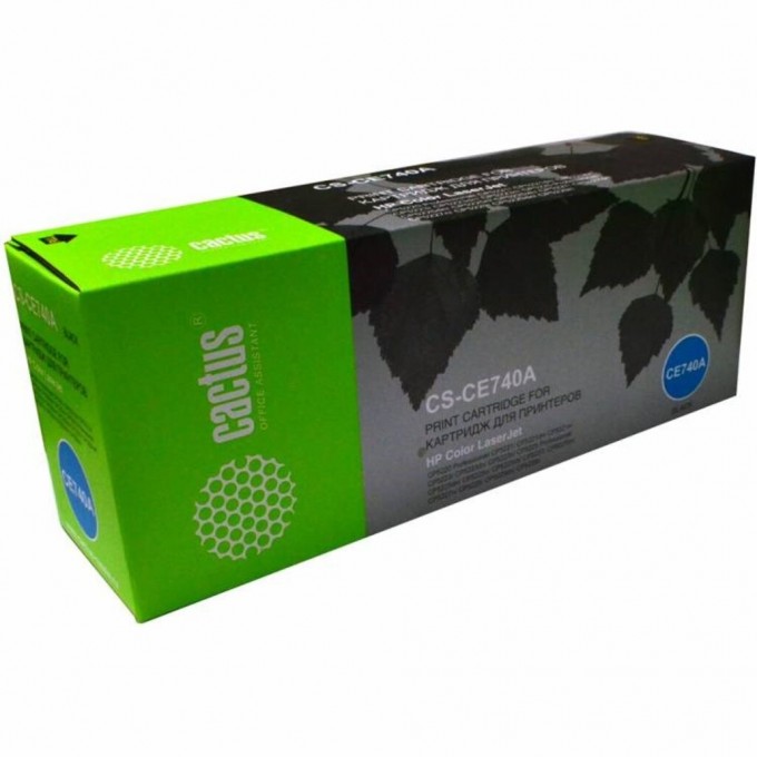 Лазерный картридж CACTUS (HP 307A) для принтеров HP Color LaserJet CP5220 Professional, CP5221, CP5223, CP5225 Professional, CP5225dn, CP5225sn, CP5227, CP5229, черный, 7 000 стр. CS-CE740A Лазерный картридж CACTUS (HP 307A) для принтеров HP Color LaserJet CP5220 Professional, CP5221, CP5223, CP5225 Professional, CP5225dn, CP5225sn, CP5227, CP5229, черный, 7 000 стр. CS-CE740A
