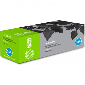 Лазерный картридж CACTUS CS-CB435AS (HP 35A) для HP LaserJet P1002, P1002w, P1002wl, P1005, P1006, P1007, P1008, P1009, черный, 1 500 стр. Лазерный картридж CACTUS CS-CB435AS (HP 35A) для HP LaserJet P1002, P1002w, P1002wl, P1005, P1006, P1007, P1008, P1009, черный, 1 500 стр.