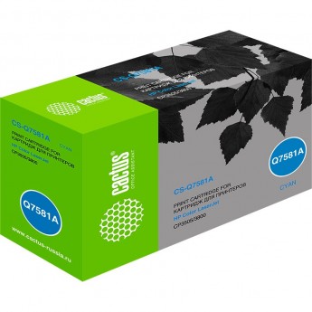 Лазерный картридж CACTUS CS-Q7581A (HP 503A) для HP Color LaserJet 3800, 3800dn, 3800dtn, 3800n, CP3505, CP3505dn, CP3505n, CP3505x, голубой, 6 000 стр. Лазерный картридж CACTUS CS-Q7581A (HP 503A) для HP Color LaserJet 3800, 3800dn, 3800dtn, 3800n, CP3505, CP3505dn, CP3505n, CP3505x, голубой, 6 000 стр.