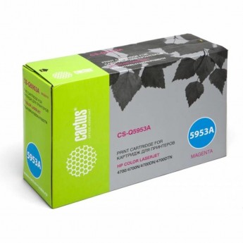 Лазерный Картридж CACTUS CS-Q5953AV (HP 643A) для HP Color LaserJet 4700, 4700dn, 4700dtn, 4700hdn, 4700n, 4700ph+, пурпурный, 10 000 стр. Лазерный Картридж CACTUS CS-Q5953AV (HP 643A) для HP Color LaserJet 4700, 4700dn, 4700dtn, 4700hdn, 4700n, 4700ph+, пурпурный, 10 000 стр.