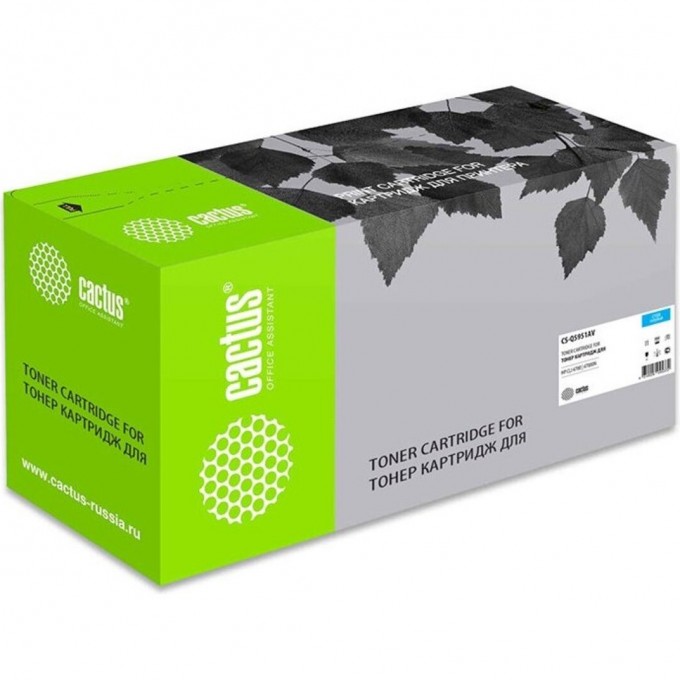 Лазерный картридж CACTUS (HP 643A) для принтеров HP Color LaserJet 4700, 4700DN, 4700DTN, 4700HDN, 4700N, 4700PH Plus, голубой, 10 000 стр. CS-Q5951A Лазерный картридж CACTUS (HP 643A) для принтеров HP Color LaserJet 4700, 4700DN, 4700DTN, 4700HDN, 4700N, 4700PH Plus, голубой, 10 000 стр. CS-Q5951A