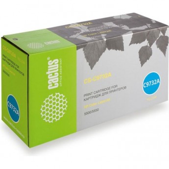Лазерный картридж CACTUS CS-C9732A (HP 645A) для принтеров HP Color LaserJet 5500, 5500DN, 5500DTN, 5500HDN, 5500TDN, 5500N, 5550, 5550DN, 5550DTN, 5550HDN, 5550N, желтый, 12 000 стр. Лазерный картридж CACTUS CS-C9732A (HP 645A) для принтеров HP Color LaserJet 5500, 5500DN, 5500DTN, 5500HDN, 5500TDN, 5500N, 5550, 5550DN, 5550DTN, 5550HDN, 5550N, желтый, 12 000 стр.