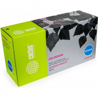 Лазерный картридж CACTUS CS-CE343A (HP 651A) для принтеров HP Color LaserJet M775 (Enterprise 700 color), M775dn MFP, M775f MFP, M775z MFP, M775zplus MFP, пурпурный, 16 000 стр. Лазерный картридж CACTUS CS-CE343A (HP 651A) для принтеров HP Color LaserJet M775 (Enterprise 700 color), M775dn MFP, M775f MFP, M775z MFP, M775zplus MFP, пурпурный, 16 000 стр.