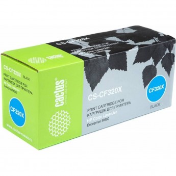 Лазерный картридж CACTUS CS-CF320XV (HP 653X) для HP Color LaserJet M680, M680dn, M680f, M680z, черный, увеличенной емкости, 21 000 стр. Лазерный картридж CACTUS CS-CF320XV (HP 653X) для HP Color LaserJet M680, M680dn, M680f, M680z, черный, увеличенной емкости, 21 000 стр.